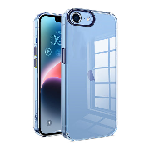 For iPhone 16e Case with Camera Protective Clear Hard Cover HDL124