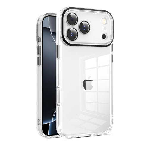 For Apple iPhone 17 Pro Case w Camera Lens Protective Clear Back Cover 6.3-inch HDL124