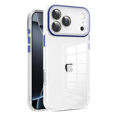 For Apple iPhone 18 Pro Case w Camera Lens Protective Clear Back Cover HDL124