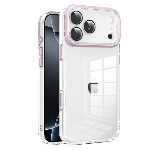 For Apple iPhone 18 Pro Case w Camera Lens Protective Clear Back Cover HDL124