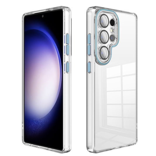 For Galaxy S25 Ultra Case with Camera Protective Clear Hard Cover HDL124