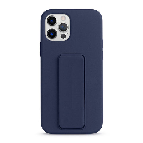 For iPhone 15 Pro Case with Magnetic Fold Stand PU Hard Cover HDL127