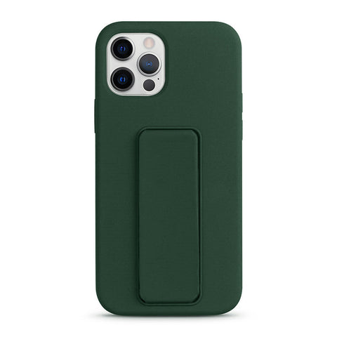 For iPhone 15 Pro Max Case with Magnetic Fold Stand PU Hard Cover HDL127