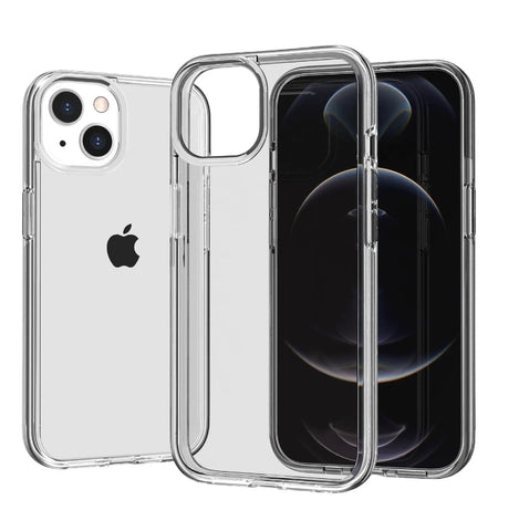For iPhone 13 Case Clear Transparent Hard Cover HDL132