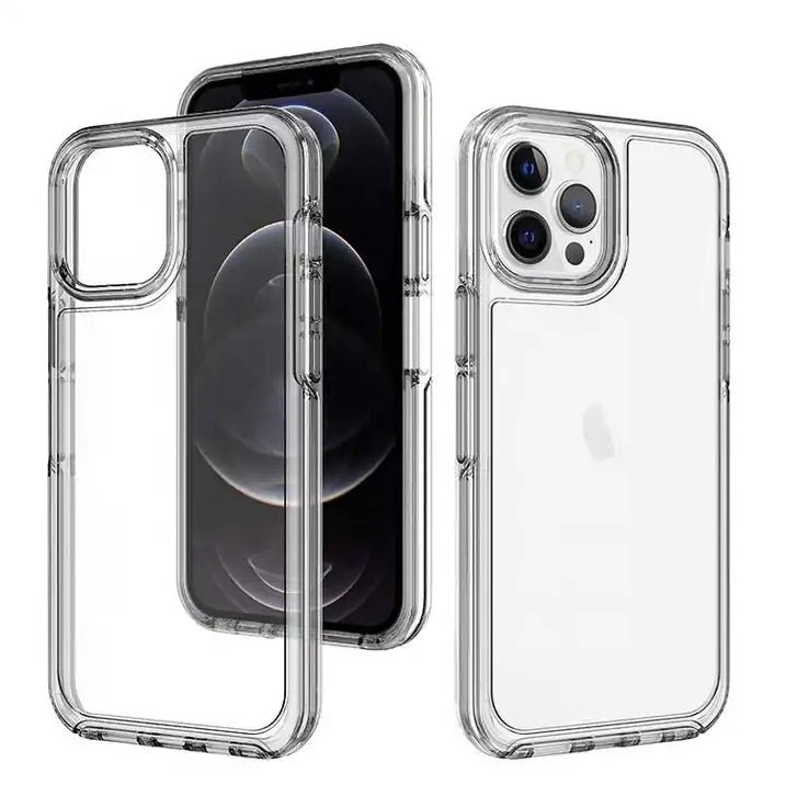 For iPhone 15 Pro Max Case Clear Transparent Hard Cover HDL132
