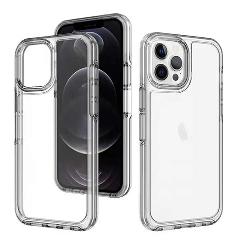 For iPhone 15 Pro Max Case Clear Transparent Hard Cover HDL132