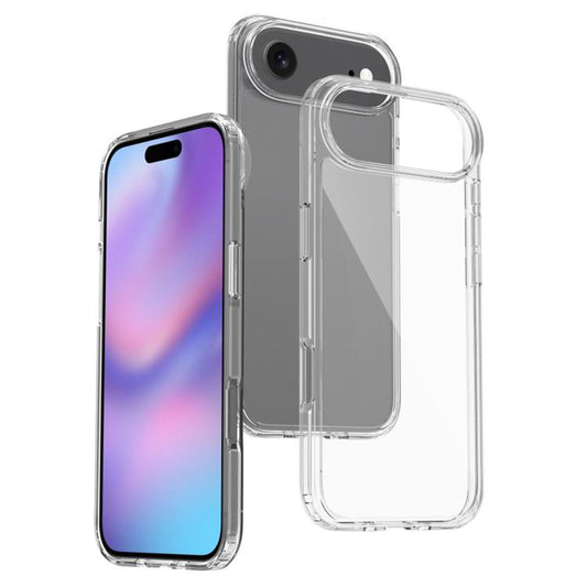For Apple iPhone 17 Air Case Clear Transparent Crystal Hard Back Cover 6.6-inch HDL132