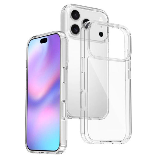 For Apple iPhone 17 Pro Case Clear Transparent Crystal Hard Back Cover 6.3-inch HDL132