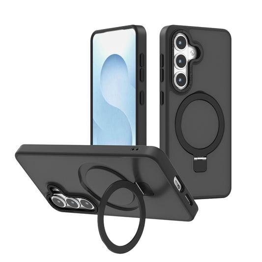 For Galaxy S26 Plus Case with Kickstand Ring Shockproof Hard Cover HDL138