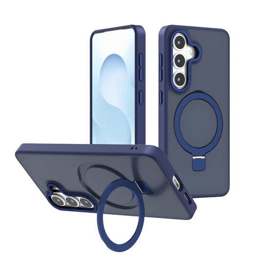 For Galaxy S26 Plus Case with Kickstand Ring Shockproof Hard Cover HDL138