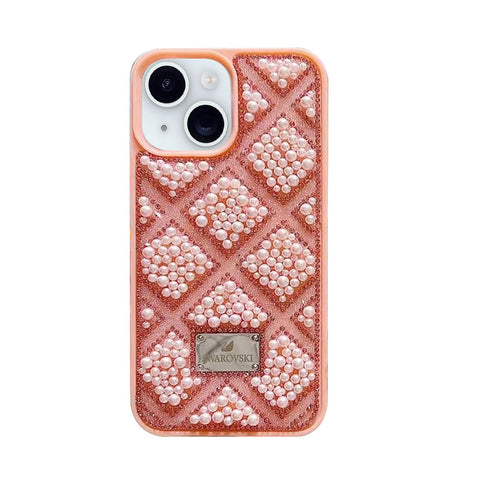 For iPhone 13 Case with Bling Rhinestones Hard Cover HDL141