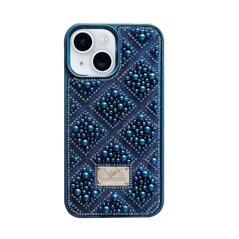 For iPhone 13 Case with Bling Rhinestones Hard Cover HDL141