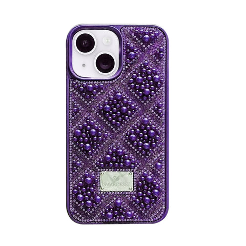 For iPhone 13 Case with Bling Rhinestones Hard Cover HDL141