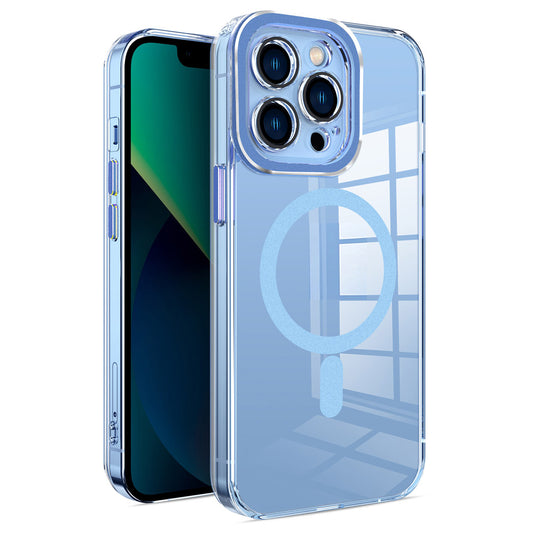 For iPhone 16 Pro Max Case with Camera Protective Magsafe Charging Clear Hard Cover HDL142