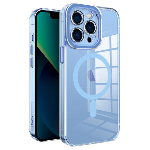 For iPhone 16 Pro Case with Camera Protective Magsafe Charging Clear Hard Cover HDL142