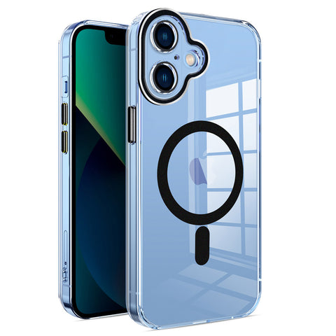 For Apple iPhone 17 Case w Camera Lens Protective Clear Hard Back Cover 6.3-in HDL142