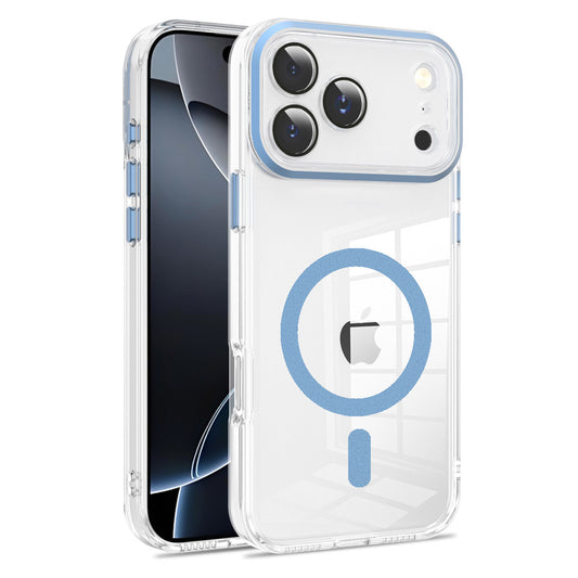 For Apple iPhone 17 Pro Case w Camera Lens Protective Clear Hard Cover 6.3-inch HDL142