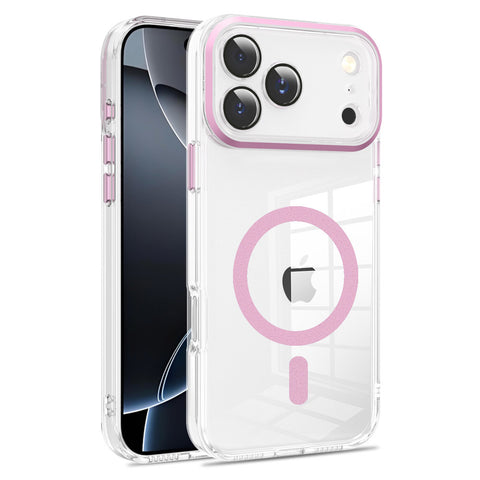 For Apple iPhone 17 Pro Case w Camera Lens Protective Clear Hard Cover 6.3-inch HDL142