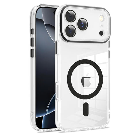 For Apple iPhone 18 Pro Case w Camera Lens Protective Clear Hard Cover HDL142