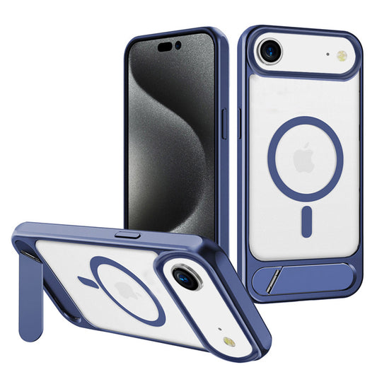 For Apple iPhone 17 Air Case Kickstand Shockproof Clear Hard Back Cover 6.6-inch HDL143