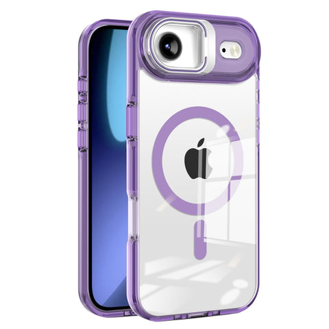 For iPhone 17 Air Case Camera Lens Protective Stand Hard Back Cover HDL147
