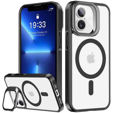 For Apple iPhone 17 Case Camera Lens Protective Stand Hard Back Cover 6.3-inch HDL147