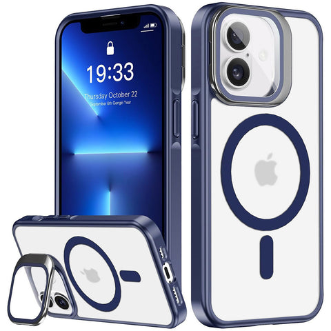 For Apple iPhone 17 Case Camera Lens Protective Stand Hard Back Cover 6.3-inch HDL147