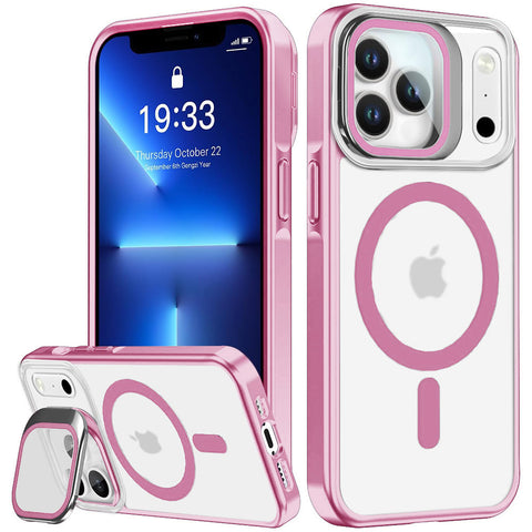 For Apple iPhone 17 Pro Case Camera Lens Protective Stand Hard Back Cover 6.3-in HDL147