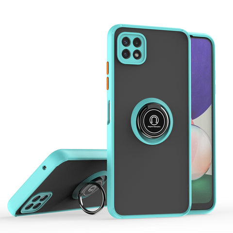For Galaxy A22 Case with Magnetic Ring Hard Cover HDL99