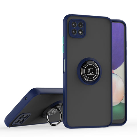 For Galaxy A22 Case with Magnetic Ring Hard Cover HDL99