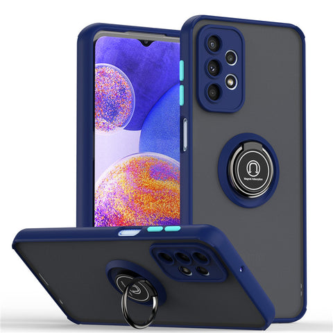 For Galaxy A72 5G Case with Magnetic Ring Hard Cover HDL99