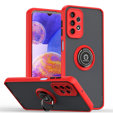 For Galaxy A72 5G Case with Magnetic Ring Hard Cover HDL99