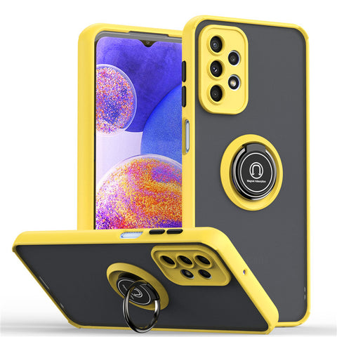 For Galaxy A72 5G Case with Magnetic Ring Hard Cover HDL99