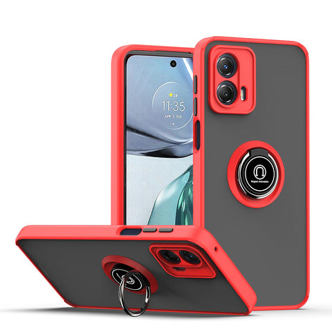 For Moto G 5G 2023 Case with Magnetic Ring Hard Cover HDL99