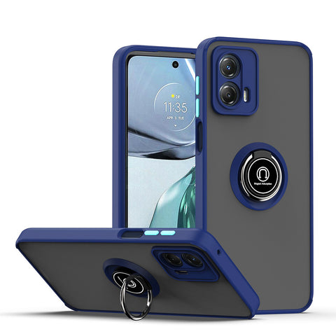 For Moto G 5G 2023 Case with Magnetic Ring Hard Cover HDL99