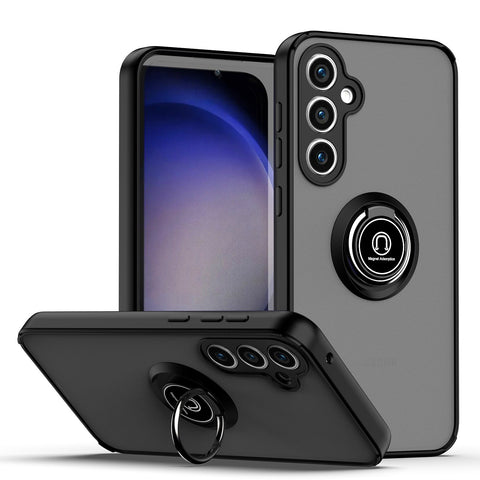 For Galaxy S24 Case with Magnetic Ring Hard Cover HDL99
