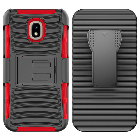 For Galaxy J5 2017 Case with Combo Clip Holster Cover HPC43