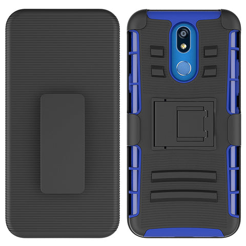 For LG K40 Case with Combo Clip Holster Cover HPC43