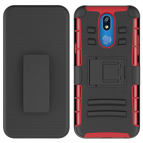 For LG K40 Case with Combo Clip Holster Cover HPC43