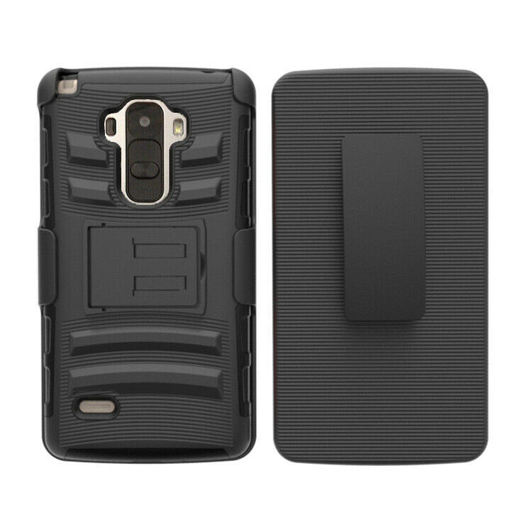 For LG G Stylo LS770 Case with Combo Clip Holster Cover HPC43