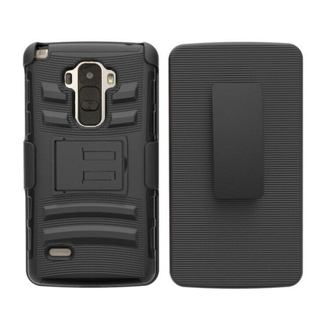 For LG G Stylo LS770 Case with Combo Clip Holster Cover HPC43