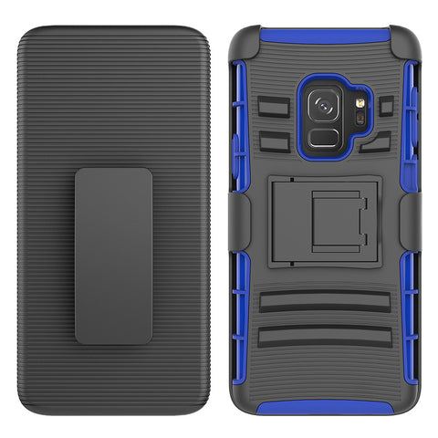 For Galaxy S9 Case with Combo Clip Holster Cover HPC43