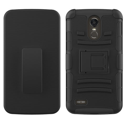For LG Style 3 Case with Combo Clip Holster Cover HPC43