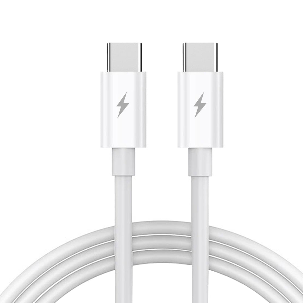 5ft / 1.5m USB-C to USB-C Fast Charger Cable Type C Quick Data Sync Co ...