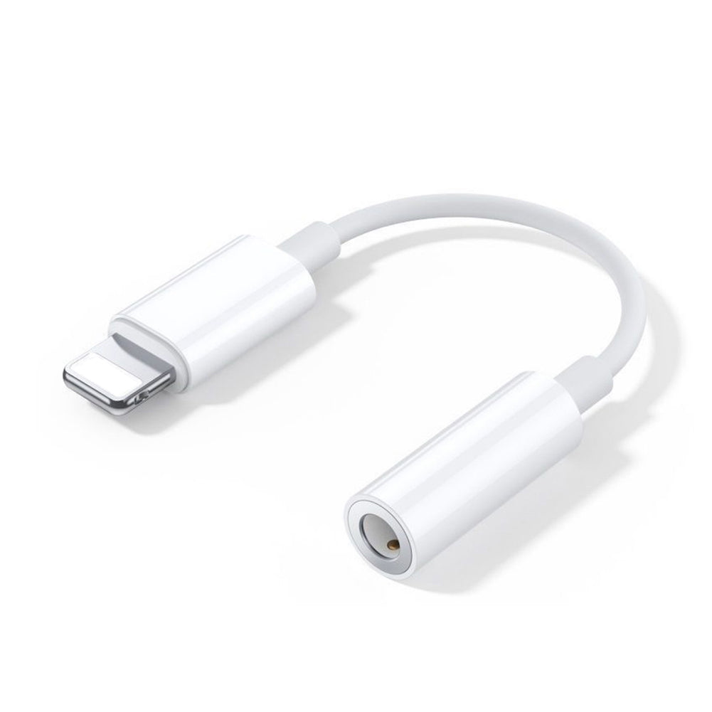3.5mm Aux  Headphone Jack Adapter for Apple iPhone 13/12/11/X/8/7 Series - Bluetooth Prompt, Music, Calls