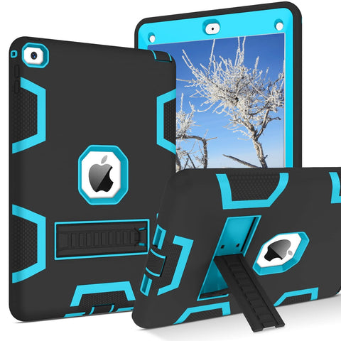 For iPad 5th 6th Air 1 Air 2 Case 9.7 inch Military Heavy Duty Cover MTY