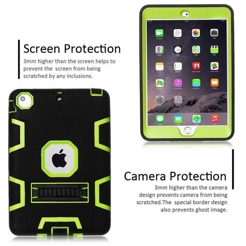 For iPad 5th 6th Air 1 Air 2 Case 9.7 inch Military Heavy Duty Cover MTY