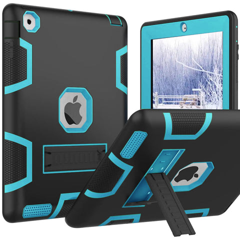 For iPad 2 3 4 Generation Case 9.7 inch Military Heavy Duty Cover MTY
