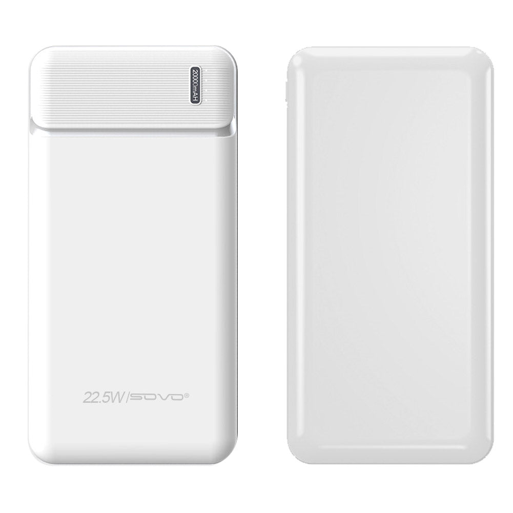 20000mAh Power Bank Fast Charging Portable Charger SOVO PD104