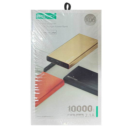 10000mAh Power Bank Portable Charger SOVO X06